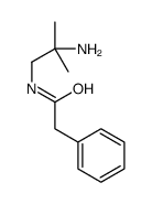 N-(2-amino-2-methylpropyl)-2-phenylacetamide结构式