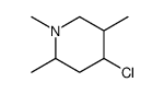 4-chloro-1,2,5-trimethylpiperidine Structure