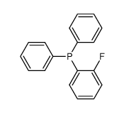 Diphenyl-(2-fluorphenyl)phosphin Structure