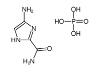 aminoimidazole carboxamide phosphate Structure