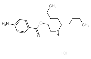 2-(nonan-5-ylamino)ethyl 4-aminobenzoate结构式