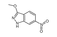 3-methoxy-6-nitro-1H-indazole结构式