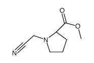 L-Proline, 1-(cyanomethyl)-, methyl ester (9CI) picture
