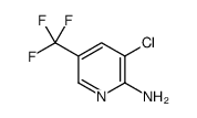 3-Chloro-5-(trifluoromethyl)-2-pyridinamine结构式