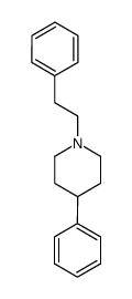 1-phenethyl-4-phenyl-piperidine结构式
