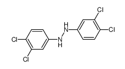 N,N'-bis(3,4-dichlorophenyl)hydrazine Structure