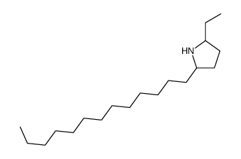 2-ethyl-5-tridecylpyrrolidine结构式