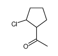 Ethanone, 1-(2-chlorocyclopentyl)- (9CI)结构式