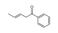 trans-1-phenyl-3-penten-1-one结构式