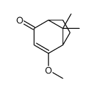 2-methoxy-8,8-dimethylbicyclo[3.2.1]oct-2-en-4-one Structure