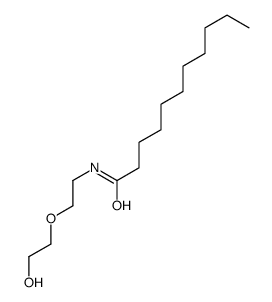 N-[2-(2-hydroxyethoxy)ethyl]undecanamide结构式