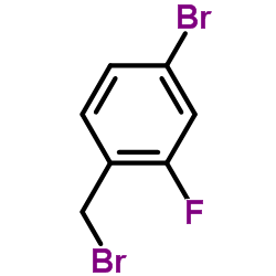 4-Bromo-1-(bromomethyl)-2-fluorobenzene Structure