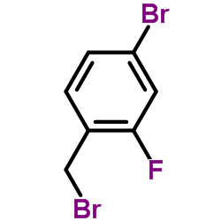 4-Bromo-1-(bromomethyl)-2-fluorobenzene structure