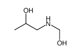 1-[(hydroxymethyl)amino]propan-2-ol结构式