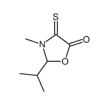 5-Oxazolidinone,3-methyl-2-(1-methylethyl)-4-thioxo-(9CI)结构式