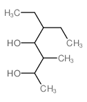 5-ethyl-3-methyl-heptane-2,4-diol Structure