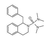 2-bis(dimethylamino)phosphinoyl-1-benzyl-1,2,3,4-tetrahydroisoquinoline结构式
