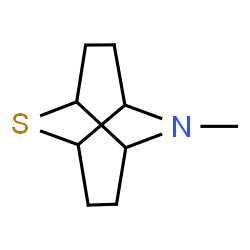 2-Thia-7-azatricyclo[4.4.0.03,8]decane,7-methyl-(9CI)结构式