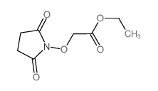 ethyl 2-(2,5-dioxopyrrolidin-1-yl)oxyacetate Structure