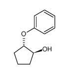 trans-2-Phenoxycyclopentan-1-ol结构式