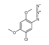 1-azido-5-chloro-2,4-dimethoxybenzene Structure