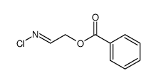 (E)-2-(chloroimino)ethyl benzoate结构式