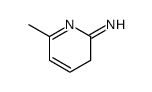 6-methyl-3H-pyridin-2-imine结构式