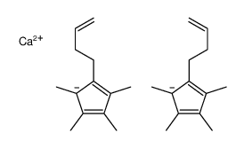 calcium,5-but-3-enyl-1,2,3,4-tetramethylcyclopenta-1,3-diene结构式