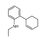N-ethyl-1',2',3',4'-tetrahydro-[1,1'-biphenyl]-2-amine结构式