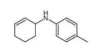 N-cyclohex-2-en-1-yl-4-methylaniline结构式