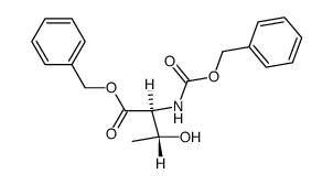 N-Z-L-threonine benzyl ester Structure