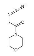 1-(2-MORPHOLIN-4-YL-2-OXOETHYL)TRIAZA-1,2-DIEN-2-IUM Structure