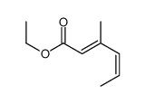 ethyl 3-methylhexa-2,4-dienoate结构式