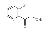 Methyl 3-Fluoropyridine-2-carboxylate Structure