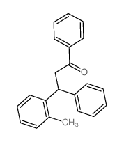 3-(2-methylphenyl)-1,3-diphenyl-propan-1-one picture