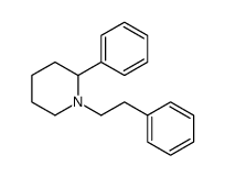 2-phenyl-1-(2-phenylethyl)piperidine Structure