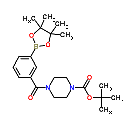 3-(4-BOC-哌嗪-1-羰基)苯硼酸频哪酯图片