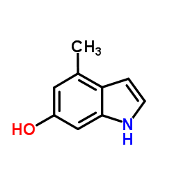 6-羟基-4-甲基吲哚结构式