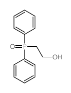 2-diphenylphosphorylethanol Structure