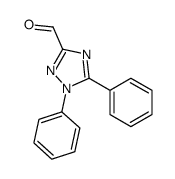 1,5-diphenyl-1,2,4-triazole-3-carbaldehyde Structure