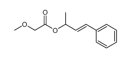 (E)-1-methyl-3-phenylprop-2-en-1-ol methoxyacetate结构式
