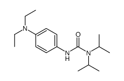 3-[4-(diethylamino)phenyl]-1,1-di(propan-2-yl)urea结构式