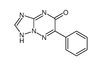 6-phenyl-3H-[1,2,4]triazolo[1,5-b][1,2,4]triazin-7-one结构式