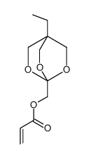 (1-ethyl-3,5,8-trioxabicyclo[2.2.2]octan-4-yl)methyl prop-2-enoate结构式