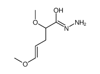 2,5-dimethoxypent-4-enehydrazide结构式