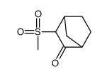 2-methylsulfonylbicyclo[2.2.1]heptan-3-one Structure