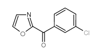 2-(3-CHLOROBENZOYL)OXAZOLE结构式