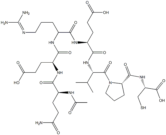 Cuprate(4-), [μ-[[4,4'-[azoxybis[(2-hydroxy-4,1-phenylene)azo(8-hydroxy-6-sulfo-7,2-naphthalenediyl)imino]]bis[benzoato]](8-)]]di-, potassium sodium结构式