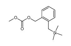 methyl [2-{(trimethylsilyl)methyl}phenyl]methyl carbonate结构式