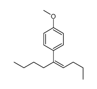1-methoxy-4-non-4-en-5-ylbenzene结构式